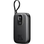 Joyroom JR-PBF18 PowerBanka USB-A + USB-C 22,5W, 10000mAh vestavěný kabel Lightning poutko