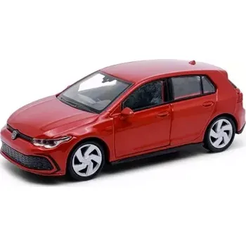 autíčko Welly Volkswagen Golf 8 GTI Kovový model autíčka 1:34