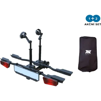 Nosič kol Nosič koloběžek na tažné TMK FLY 02 pro 2 koloběžky (skládací) + vak