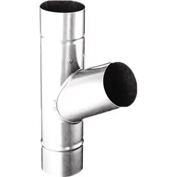 okap Odbočka svodu pozink 100/80mm (Y kus 100na80)