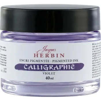 Jacques Herbin Calligraphy Kaligrafický tuš Violet 40 ml 1 ks