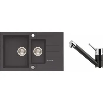 Granitový dřez Alveus SET ALVEUS ROCK 70/05 + BATERIE CLEO 05 SETA20070