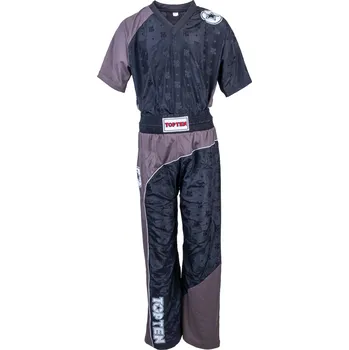 Oblečení pro bojové sporty Kickbox uniforma Bow - černá/šedá, 16841-91 190