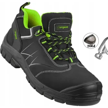 Pracovní obuv Pánské pracovní polobotky SPORTOVNÍ Urgent 209 S1 s koženým plechem vel. 43