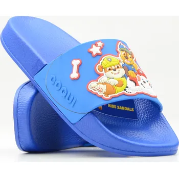 Chlapecké tenisky Chlapecké pantofle coqui 6383 royal/Sea blue PP chase Velikost: 30/31