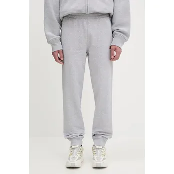 Pánské kalhoty Bavlněné tepláky Maison Kitsuné Fox Head Patch Regular, XL, šedá, 09X