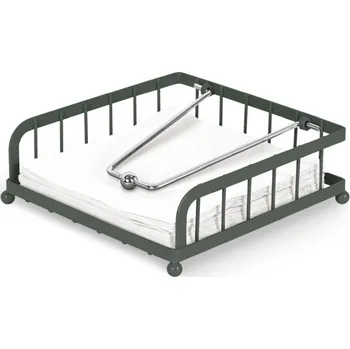 Zásobník na papírové ručníky BERLINGERHAUS Držák na ubrousky nerez ocel Matte Green Collection BH-8825