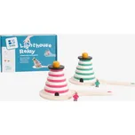 BS TOYS Dětská závodní hra Maják dřevěná