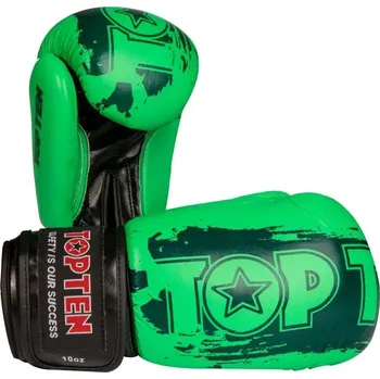 Boxerské rukavice Boxerské rukavice TOP TEN Power - zelená, 20662-50 12