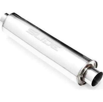 Výfuková trubka Centrální tlumič výfuku SLIDE vstup 63,5mm, délka 550mm_1