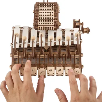 ostatní stavebnice Ugears 3D dřevěné mechanické puzzle Programovatelná celesta