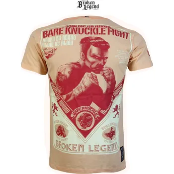 Oblečení a móda Tričko Yakuza Premium Broken Legend - světle oranžová, BL-015 XL