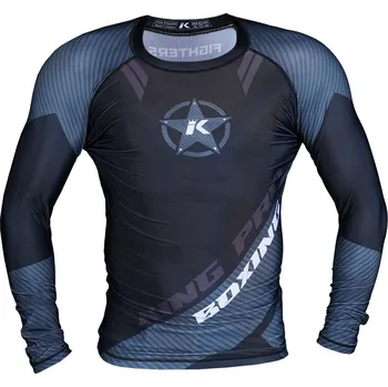 Oblečení pro bojové sporty King Pro Boxing rashguard Legion 2 - černá, Legion 2 RASHG M