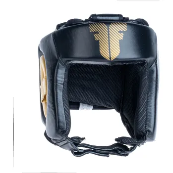 Chránič hlavy na box a bojový sport Přilba Fighter Amateur - černá, FHG-001BXG S/M
