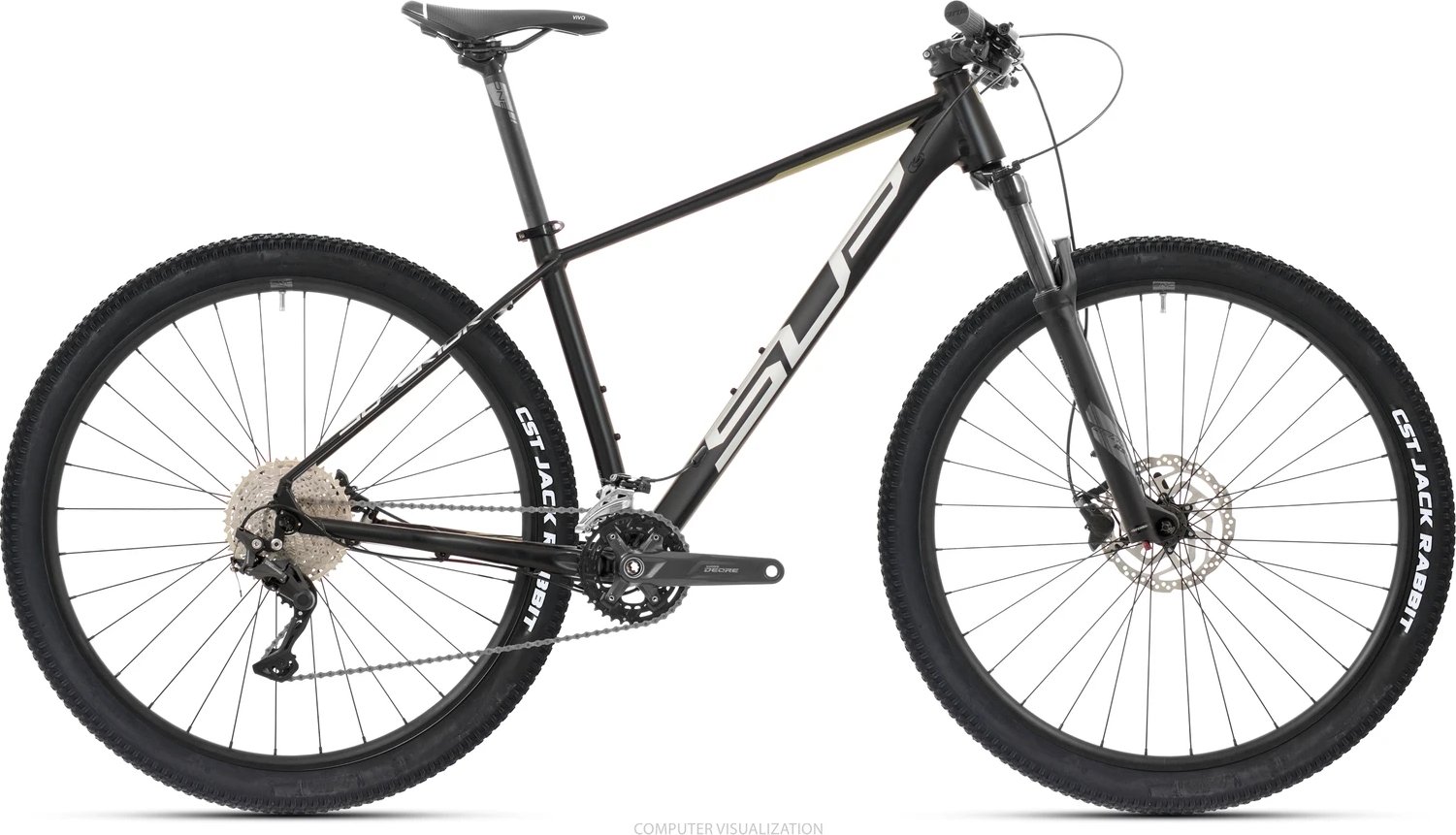 SUPERIOR XC 889 MATTE BLACK, vel. 20" (L)