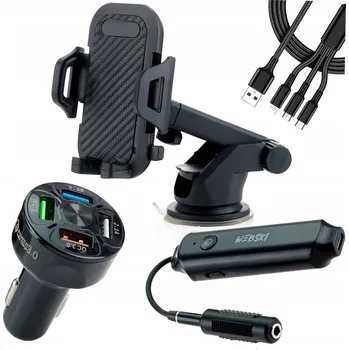 Držák na palubní desku Webski černý