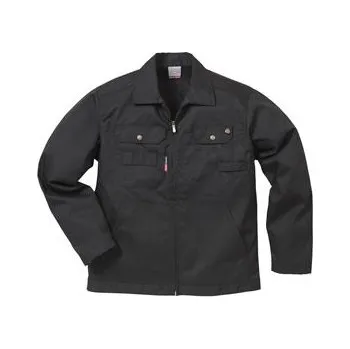 pracovní bunda Pracovní bunda Essential černá 245 G, vel.52/54(L),PE 65%/bavlna 35%