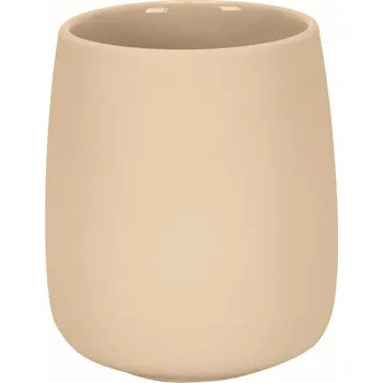 Držák na kartáček Kameninový kelímek na zubní kartáčky béžový KLEINE WOLKE ECLIPSE