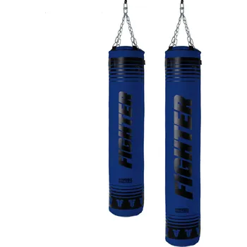 Boxovací pytel Fighter boxerský pytel XTR 150 a 180cm - modrá/černá 150 cm