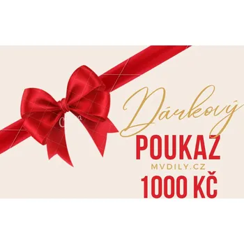 Dárkový potravinový koš Voucher 1000 Kč - elektronický dárkový poukaz