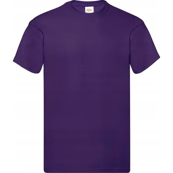 Pánské tričko TRIČKO TRIČKO FRUIT OF THE LOOM fialové S