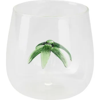 Sklenice Sklenice na pití Palma 400 ml, zelená