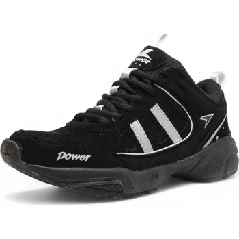 Dámské tenisky DÁMSKÉ TENISKY POWER POW502-6506 ČERNÁ Barva: Černá, Velikost: 38,5