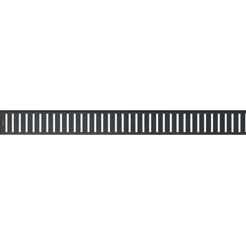 sprchový žlab ALCADRAIN Rošt Alcadrain černá-mat pro liniový podlahový žlab PURE-950BLACK PURE-950BLACK