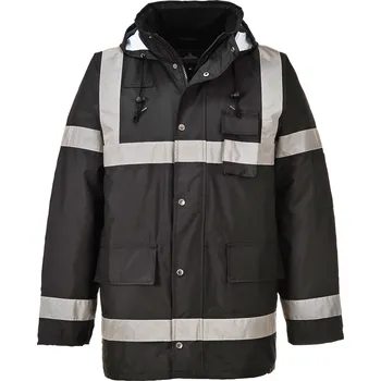 ON-DESIGN Bunda s reflexním potiskem POŘADATEL Velikost: XS, Barva: černá