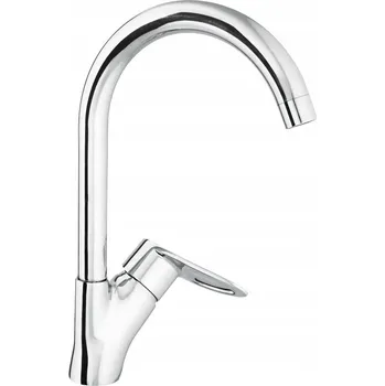 Vodovodní baterie Stojánková umyvadlová baterie Rubineta stříbrná