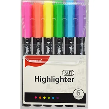 Zvýrazňovač Vícebarevný Zvýrazňovač Monami 1 ks