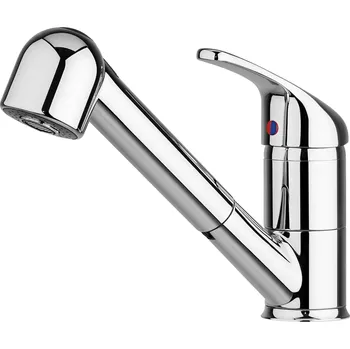 Vodovodní baterie Pyramis Dřezová baterie Festivo, výška: 185 mm, páková, chrom, lesk 95201004