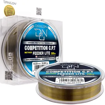 Vlasec DRAGON Competition CPT Feeder Lite 150/300m *: Vlasec DRAGON Competition CPT Feeder Lite 0,18mm 4,92kg 300m