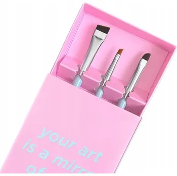 Kosmetický štětec Sada štětců OKO "Tvé umění je zrcadlem tvé duše"