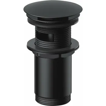 Sifon CERSANIT 3D Výpust umyvadlová Cersanit celokovová černá CLICK-CLACK automatická univerzální, S951-701 S951-701