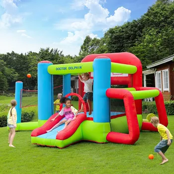 Skákací hrad Doctor Dolphin Nafukovací hrad Tennis & Soccer 72013