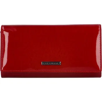 Osobitá dámská kožená peněženka Tina, červená