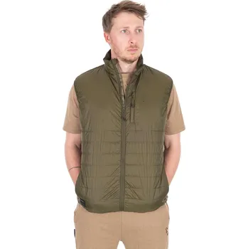 Rybářské oblečení Fox Vesta Olive quilted 100 Gilet vel.XXXL