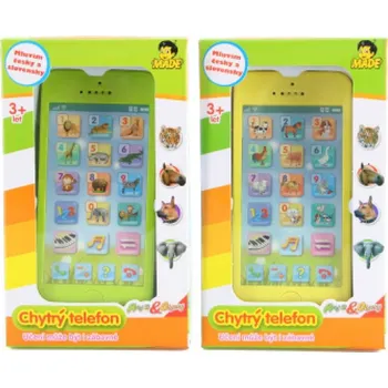 Made Chytrý telefon naučný v boxu - Žlutá