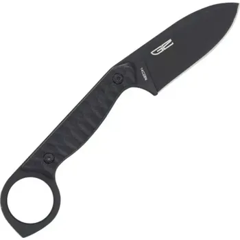 Pracovní nůž Nůž s pevnou čepelí - COBRATEC - Wolfteeth - Černá/Black