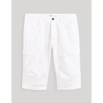 Celio Plátěné kraťasy Bocourtbm1 1125774 Bílá 52