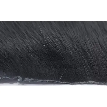 Troutline Pine Squirrel Tanned Skin piece Black