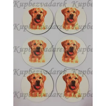 Podtácek - Labrador Velikost: kruh 6x10cm
