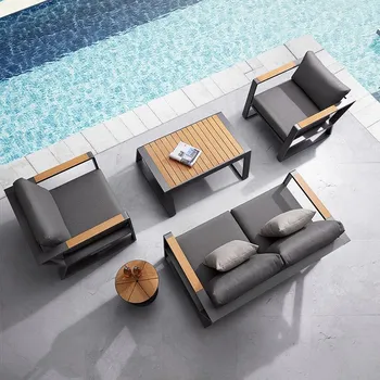 Zahradní sestava Zahradní 4 místná sedací souprava EXEE 2.0 BLACK