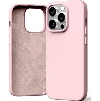 Pouzdro na mobilní telefon Mercury Ochranný kryt pro iPhone 14 Pro - Mercury, Silicone Pink Sand