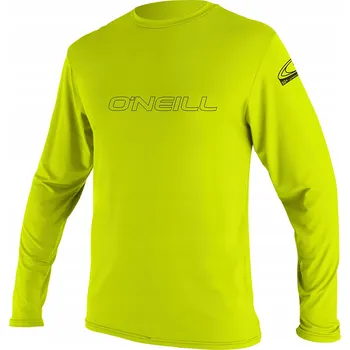 Plavecké tričko s dlouhým rukávem O'Neill Youth Basic Skins Sun Shirt lime 133-141
