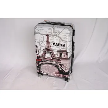 COCODIVO Cestovní kufr 1866 z polykarbonátu STŘEDNÍ s motivem Paříže mix STRED