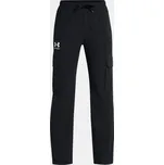 Chlapecké kalhoty UNDER ARMOUR B ICON WOVEN PANT 1386702-001 ČERNÁ M