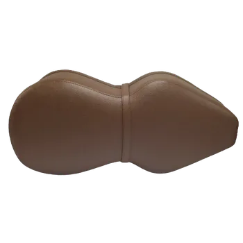 Sedadlo Sedadlo - Kývačka typ kytara - ČESKÁ VÝROBA, tmavě hnědá, na spony