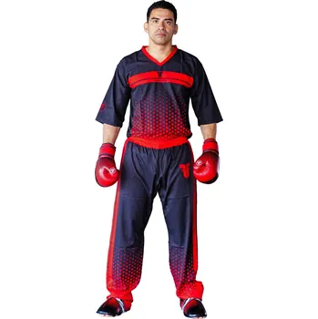 Oblečení pro bojové sporty Fighter uniforma - červená/černá, FSCU-HXGR-0203 XL